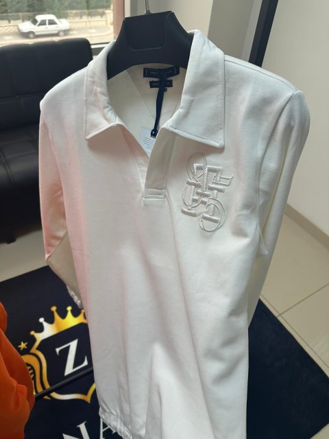 Polo Yaka Sweat Double Face