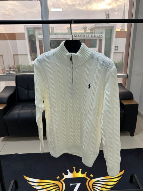 Yarım Fermuarlı Premium Kalite Triko